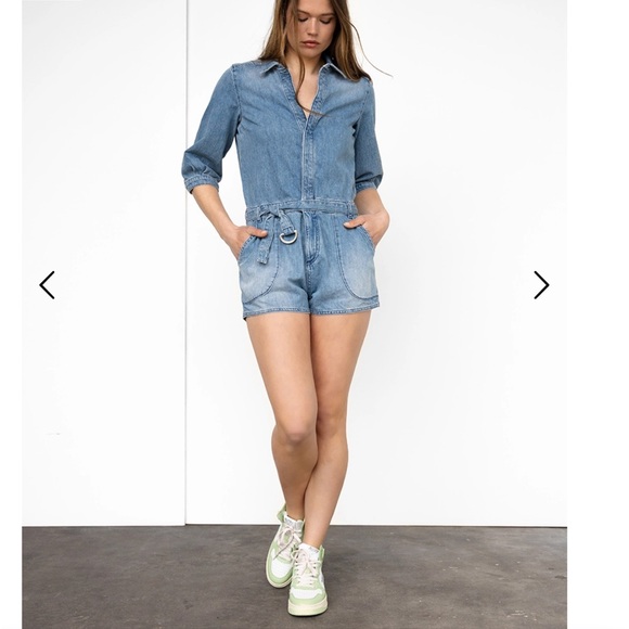 NWT BA&SH Boho, western vintage jumpsuit - Picture 3 of 11